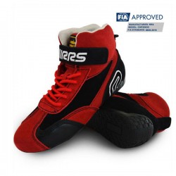 Bottines Pilote RRS rouges...